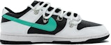 Order 나이키 덩크 로우 레트로 '역판다 화이트 블랙 그린' DJ6188-002(Team16-男款反转黑白)