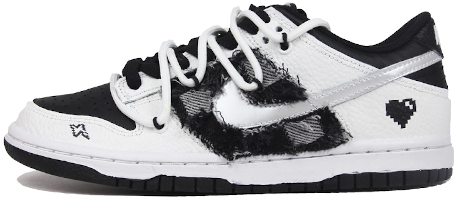 Zapatillas Nike Dunk Low Retro 'Corazón Pixel Blanco Negro Invertido' DJ6188-002(TeamJ-反转黑白棋盘格贴布男款) Buy Zapatillas Nike Dunk Low Retro 'Corazón Pixel Blanco Negro Invertido' DJ6188-002(TeamJ-反转黑白棋盘格贴布男款)