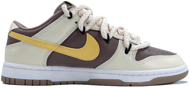 【定制球鞋】 Nike Dunk Low Retro 浪漫情書 沙漠玫瑰 星溯未來 復古 貼布 解構鞋帶 低幫 板鞋 男款 摩卡灰棕 Order 【定制球鞋】 Nike Dunk Low Retro 浪漫情書 沙漠玫瑰 星溯未來 復古 貼布 解構鞋帶 低幫 板鞋 男款 摩卡灰棕