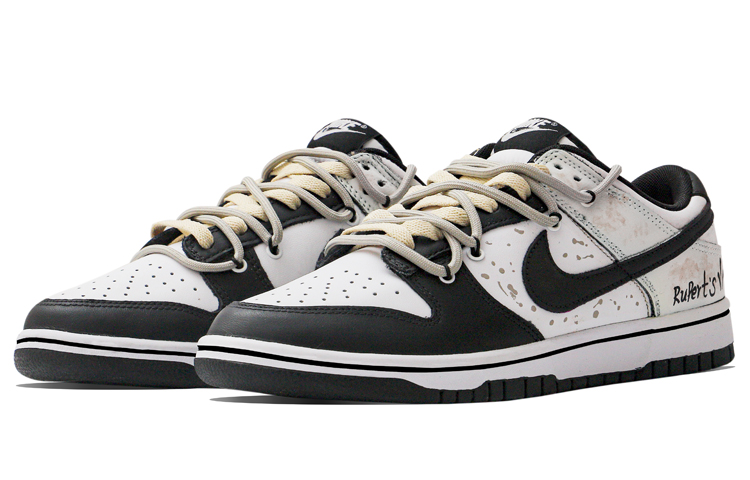 Lookbook 【カスタムシューズ】 ナイキ ダンク ロー レトロ 'ルパートの涙 グラフィティ' DD1391-100(Team34-鲁玻特之泪男款)