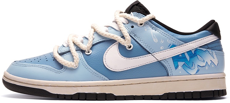 custom-shoes-nike-dunk-low-retro-ryonan-blue-and-white