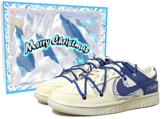 【定制鞋款】耐克Dunk低帮复古 '米白-蓝' DJ6188-101(Team拾玖-帆船男S-BOX) Buy 【定制鞋款】耐克Dunk低帮复古 '米白-蓝' DJ6188-101(Team拾玖-帆船男S-BOX)