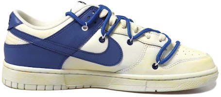 【定制鞋款】耐克Dunk低帮复古 '米白-蓝' DJ6188-101(Team拾玖-帆船男S-BOX) Lookbook 【定制鞋款】耐克Dunk低帮复古 '米白-蓝' DJ6188-101(Team拾玖-帆船男S-BOX)