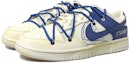 Shop 【定制鞋款】耐克Dunk低帮复古 '米白-蓝' DJ6188-101(Team拾玖-帆船男S-BOX)