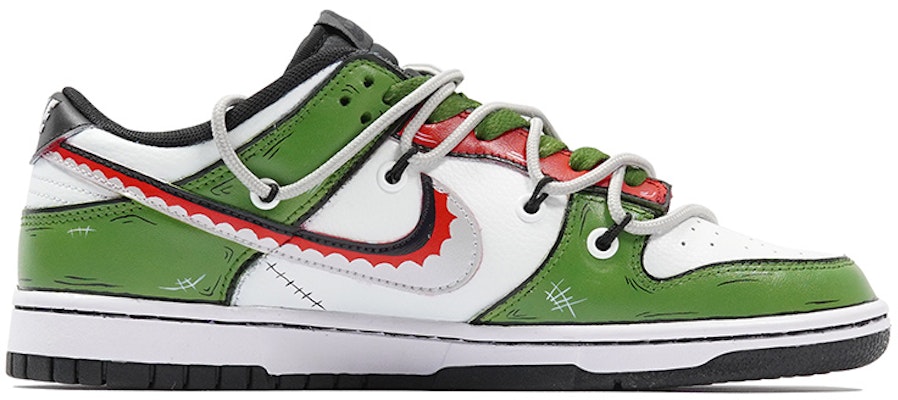 나이키 덩크 로우 레트로 '조로 해체' (커스텀) DJ6188-002(TeamP-男款海贼王索隆) Order 나이키 덩크 로우 레트로 '조로 해체' (커스텀) DJ6188-002(TeamP-男款海贼王索隆)