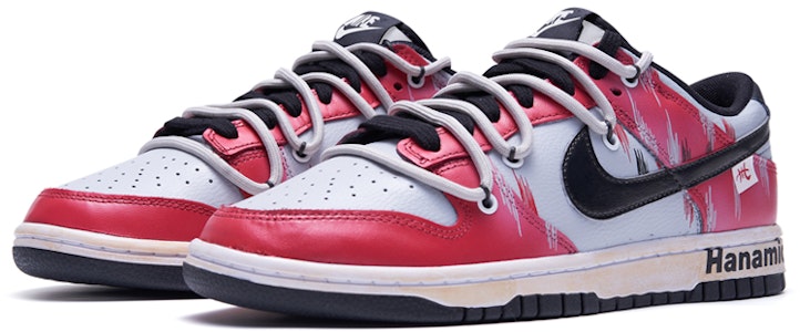 나이키 덩크 로우 레트로 '강백호' (커스텀) DJ6188-002(TeamR-男款樱木花道S-BOX) Lookbook 나이키 덩크 로우 레트로 '강백호' (커스텀) DJ6188-002(TeamR-男款樱木花道S-BOX)