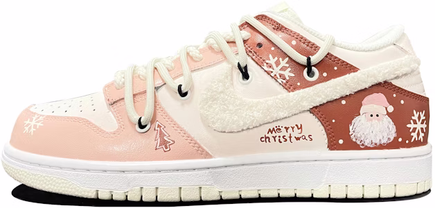【カスタムシューズ】ナイキ ダンク ロー レトロ 'サンタ ラムウール ピンク ホワイト' DJ6188-100(TeamD-男款圣诞老人S-BOX) Buy 【カスタムシューズ】ナイキ ダンク ロー レトロ 'サンタ ラムウール ピンク ホワイト' DJ6188-100(TeamD-男款圣诞老人S-BOX)
