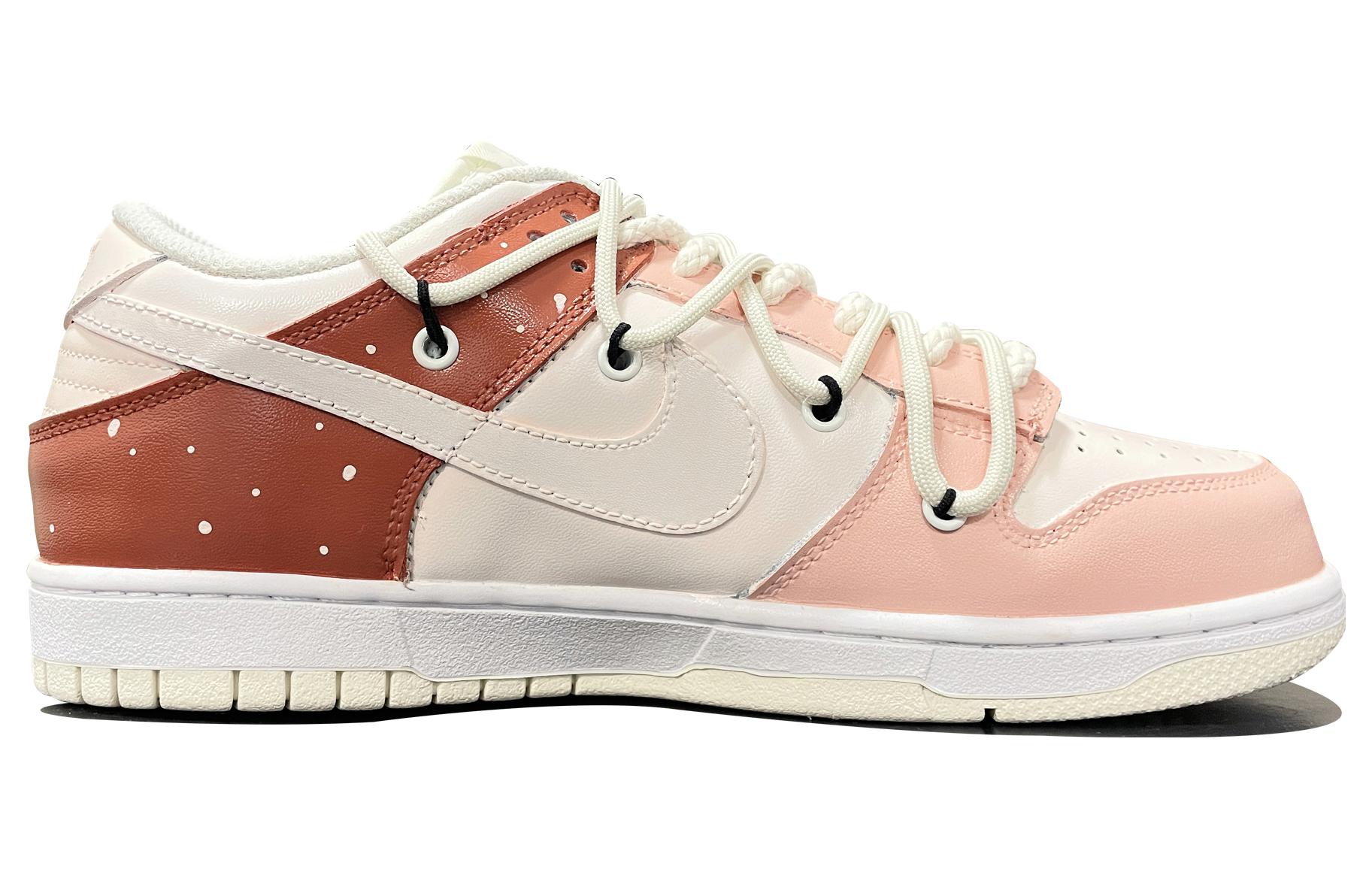 Order 나이키 덩크 로우 레트로 '산타 램스울 핑크 화이트' (커스텀) DJ6188-100(TeamD-男款圣诞老人S-BOX)