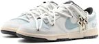 Lookbook 【訂製球鞋】Nike Dunk Low Retro 海鹽 牛奶 解構 復古做舊 低筒 板鞋 男款 藍白