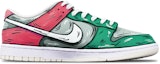 Order 【客製球鞋】Nike Dunk Low Retro 二維線條 鯊魚導彈 復古 限量特殊鞋盒 低筒 板鞋 男款 灰綠紅