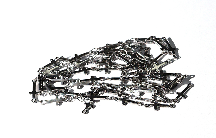 Details for [Zapatillas Personalizadas] Nike Dunk Low Retro 'Cadena de Plata Crow' DD1391-001(TeamOne-男款灰白定制银炼)