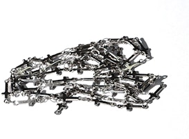 【定制球鞋】 Nike Dunk Low Retro Horror Pack Vibe定制 銀鍊烏鴉 低幫 板鞋 男款 灰藍 Details for 【定制球鞋】 Nike Dunk Low Retro Horror Pack Vibe定制 銀鍊烏鴉 低幫 板鞋 男款 灰藍