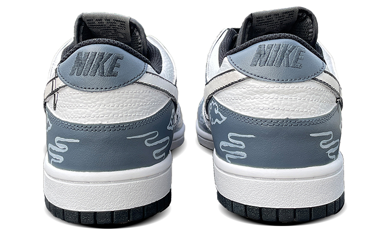 Purchase [Zapatos Personalizados] Nike Dunk Low Retro 'Nube Plateada Graffiti' DJ6188-002(TeamD-男款银色云纹手绘涂鸦银灰)