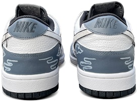 【カスタムシューズ】ナイキ ダンク ロー レトロ 'シルバークラウドグラフィティ' DJ6188-002(TeamD-男款银色云纹手绘涂鸦银灰) Purchase 【カスタムシューズ】ナイキ ダンク ロー レトロ 'シルバークラウドグラフィティ' DJ6188-002(TeamD-男款银色云纹手绘涂鸦银灰)