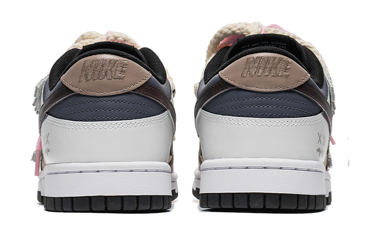 Shop [定制鞋] 耐克Dunk Low复古'银白幽灵' CW1590-100(TeamB-女款岩土幽灵S-BOX)