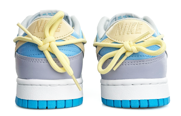 Shop 【定製球鞋】Nike Dunk Low Retro 簡約 解構 低筒 板鞋 男款 藍灰色