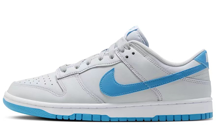 Purchase 【定製球鞋】Nike Dunk Low Retro 簡約 解構 低筒 板鞋 男款 藍灰色