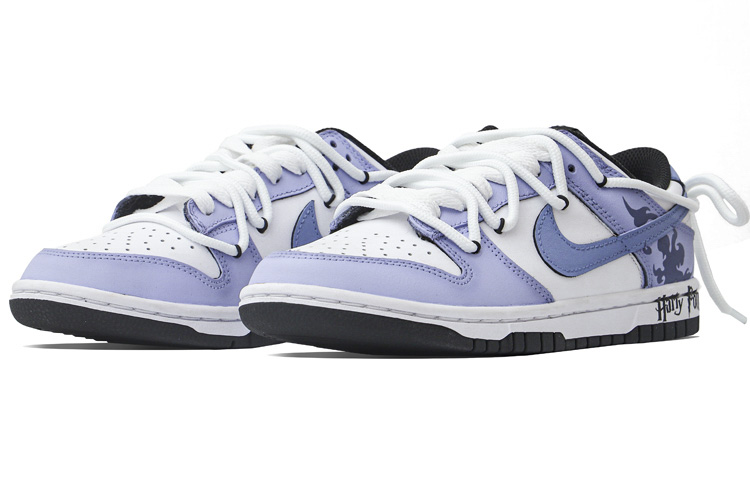 Lookbook [Nike Khusus] Nike Dunk Low Retro 'Trend Breeze Biru Grafiti' DD1391-100(Team34-碧落男款)