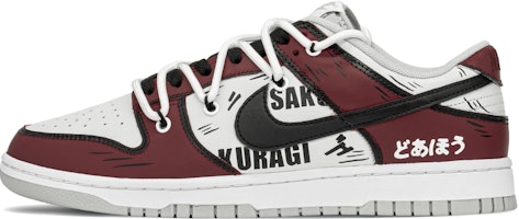 나이키 덩크 로우 레트로 '슬램덩크 해체 블랙 레드 화이트' DJ6188-003(TeamA-DK灌篮) Buy 나이키 덩크 로우 레트로 '슬램덩크 해체 블랙 레드 화이트' DJ6188-003(TeamA-DK灌篮)