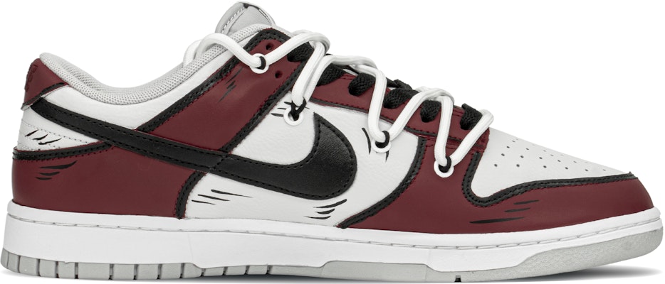 나이키 덩크 로우 레트로 '슬램덩크 해체 블랙 레드 화이트' DJ6188-003(TeamA-DK灌篮) Order 나이키 덩크 로우 레트로 '슬램덩크 해체 블랙 레드 화이트' DJ6188-003(TeamA-DK灌篮)