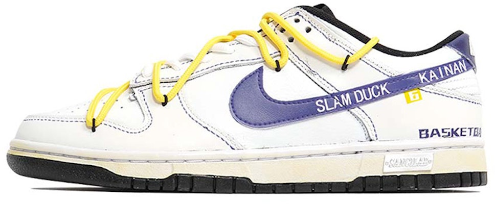 【客製球鞋】Nike Dunk Low Retro 灌籃高手系列 海南隊 二次元 解構鞋帶 休閒 低筒 板鞋 男款 白紫 Buy 【客製球鞋】Nike Dunk Low Retro 灌籃高手系列 海南隊 二次元 解構鞋帶 休閒 低筒 板鞋 男款 白紫
