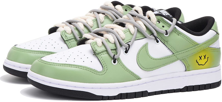 Zapatillas Nike Dunk Low Retro 'Smiley Deconstructed Blanco-Verde' DD1391-100(Team拾伍-男款绿笑脸) Lookbook Zapatillas Nike Dunk Low Retro 'Smiley Deconstructed Blanco-Verde' DD1391-100(Team拾伍-男款绿笑脸)
