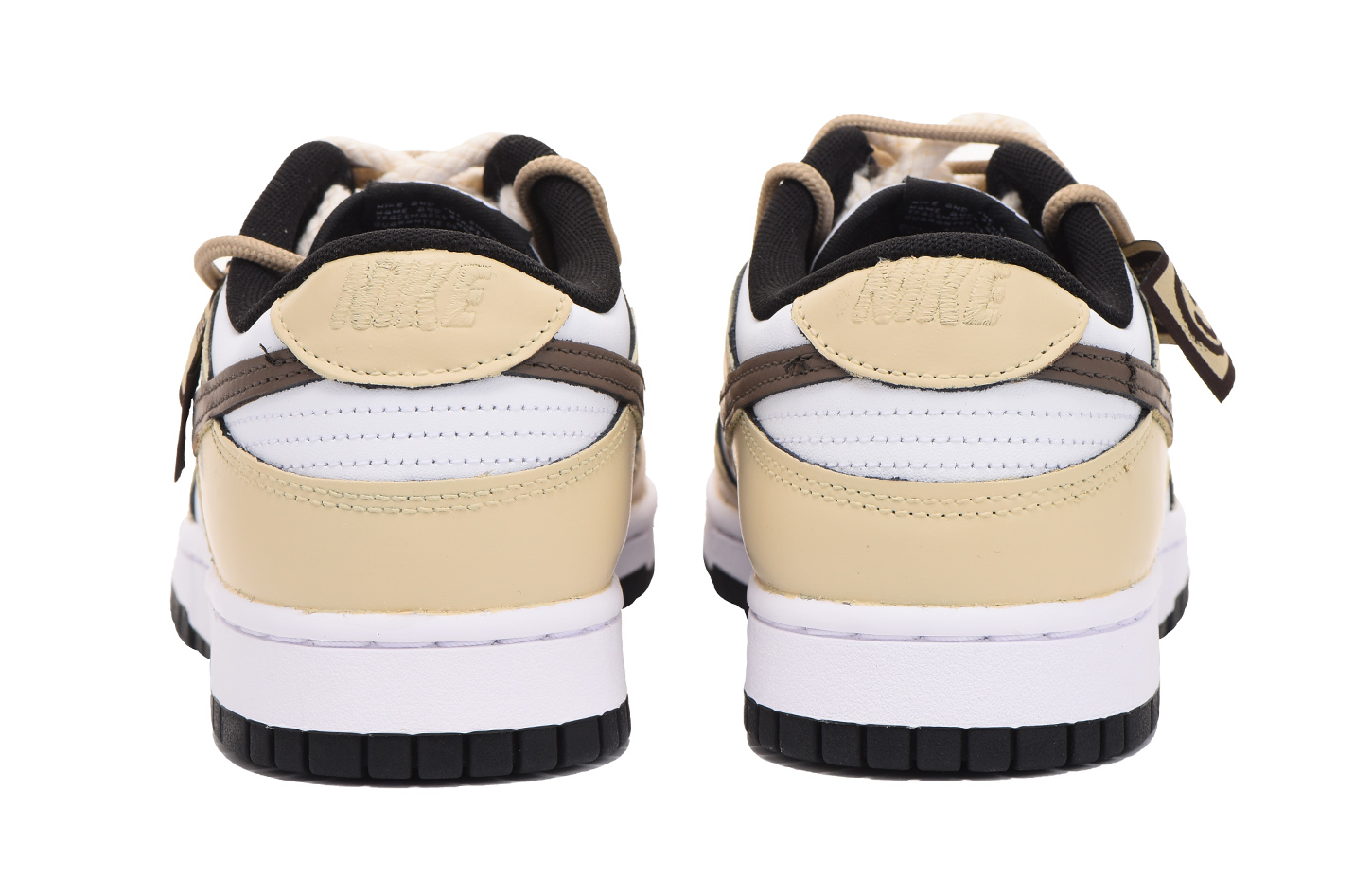 Shop 【定制球鞋】 Nike Dunk Low Retro 笑臉 解構 高街 禮盒 低幫 板鞋 男款 杏仁色