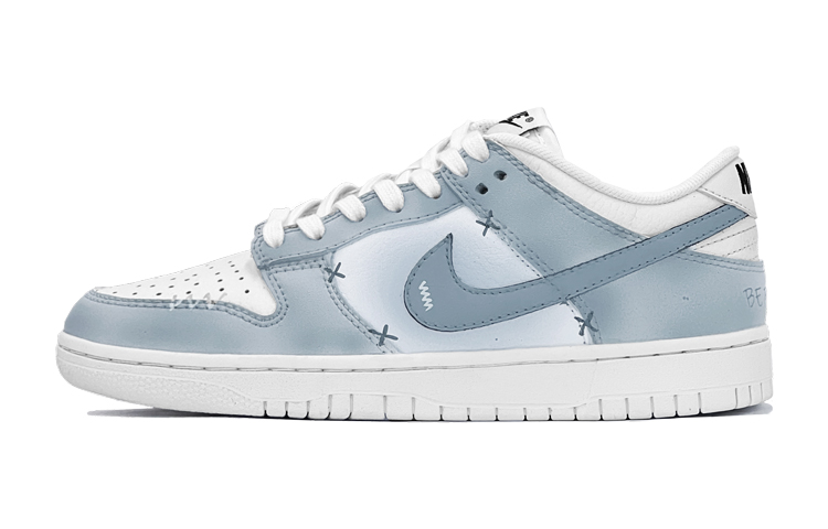 Buy [Zapatos Personalizados] Nike Dunk Low Retro 'Graffiti Azul Smog' DJ6188-101(TeamS-夏日雾霾蓝dunk)