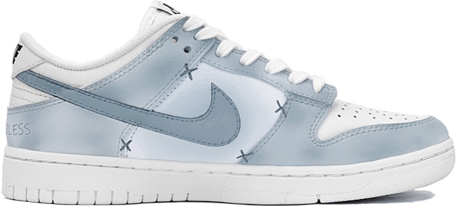 【定制款】耐克Dunk Low复古'蓝雾涂鸦' DJ6188-101(TeamS-夏日雾霾蓝dunk) Order 【定制款】耐克Dunk Low复古'蓝雾涂鸦' DJ6188-101(TeamS-夏日雾霾蓝dunk)