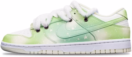 【定制球鞋】Nike Dunk Low Retro 融雪雪花 馬卡龍 解構雙鞋帶 低幫 復古板鞋 特殊鞋盒 男款 綠白 Buy 【定制球鞋】Nike Dunk Low Retro 融雪雪花 馬卡龍 解構雙鞋帶 低幫 復古板鞋 特殊鞋盒 男款 綠白