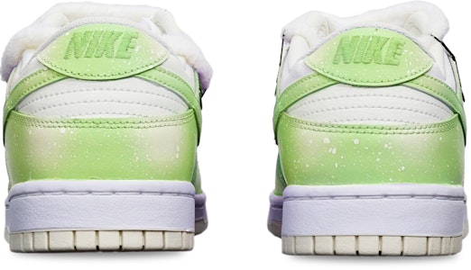 【定制球鞋】Nike Dunk Low Retro 融雪雪花 馬卡龍 解構雙鞋帶 低幫 復古板鞋 特殊鞋盒 男款 綠白 Shop 【定制球鞋】Nike Dunk Low Retro 融雪雪花 馬卡龍 解構雙鞋帶 低幫 復古板鞋 特殊鞋盒 男款 綠白