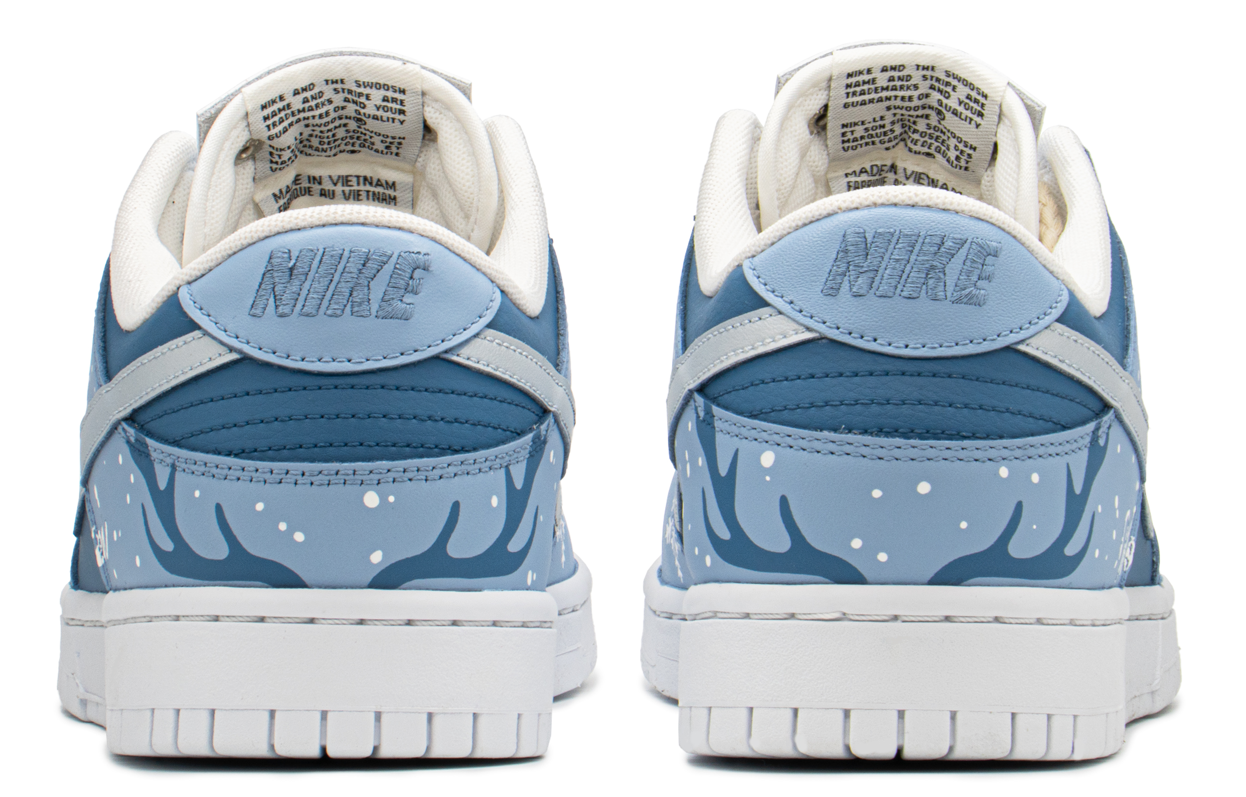 Purchase [Sepatu Kustom] Nike Dunk Low Retro 'Rusa Flake Salju' DJ6188-101(TeamA-DK男雪花鹿S-BOX)