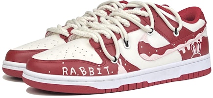 カスタム ダンク ロー "雪うさぎ" (赤白) DD1391-602(TeamD-男款雪地小兔) Shop カスタム ダンク ロー "雪うさぎ" (赤白) DD1391-602(TeamD-男款雪地小兔)