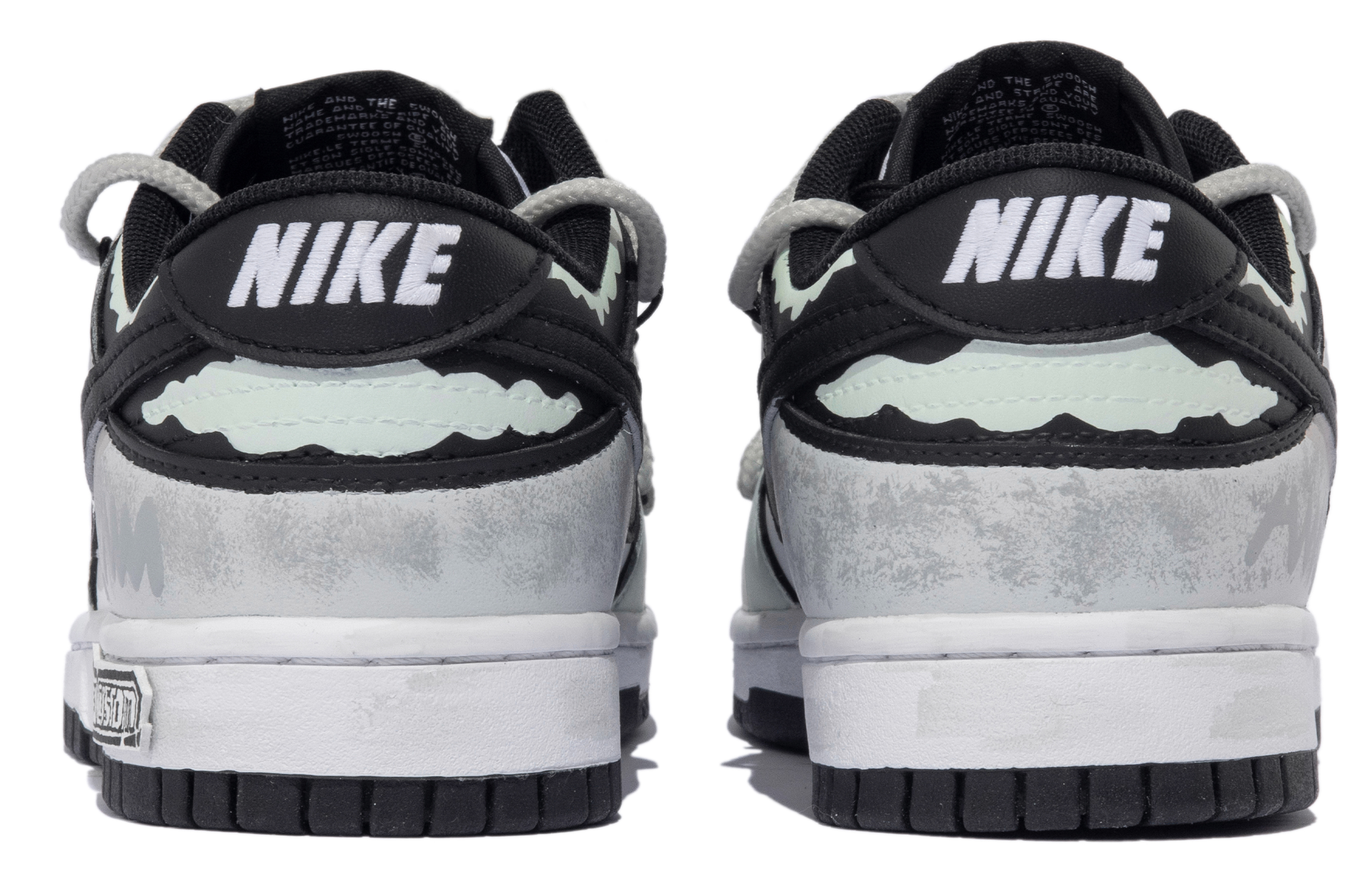 Shop ナイキ ダンク レトロ "南洋グラフィティ" (カスタム) DD1391-100(TeamM-男款南洋往事xhzz)