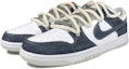 Lookbook 【定制球鞋】Nike Dunk Low Retro 戶外出行 潑墨牛仔 美式街頭 低幫 板鞋 男款 藏青藍