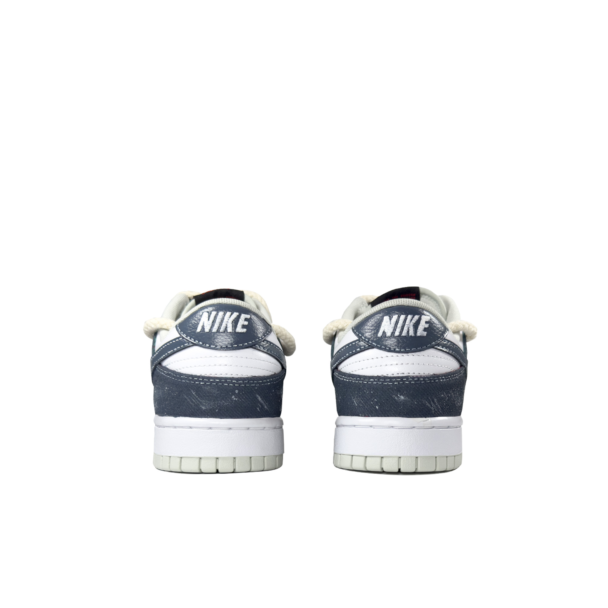 Shop [Sneaker Kustom] Nike Dunk Low Retro 'Splatter Denim Biru Indigo' DV0827-100(Team95-泼墨牛仔)