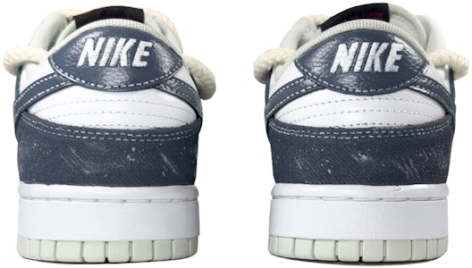 【定制球鞋】Nike Dunk Low Retro 戶外出行 潑墨牛仔 美式街頭 低幫 板鞋 男款 藏青藍 Shop 【定制球鞋】Nike Dunk Low Retro 戶外出行 潑墨牛仔 美式街頭 低幫 板鞋 男款 藏青藍