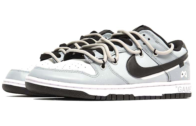 Lookbook ナイキ ダンク ロー レトロ 'スプラッター グラファイト'【カスタムシューズ】 DJ6188-002(TeamP-游戏时刻)