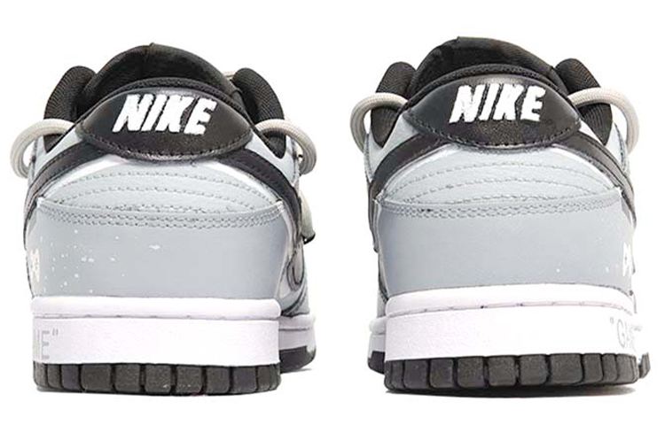 Shop ナイキ ダンク ロー レトロ 'スプラッター グラファイト'【カスタムシューズ】 DJ6188-002(TeamP-游戏时刻)