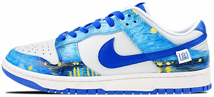 custom-shoes-nike-dunk-low-retro-starry-night-over-the-rhone-van-gogh