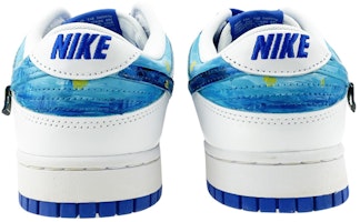 【定制球鞋】 Nike Dunk Low Retro 是在玩鞋禮盒 燈帶 梵高 羅納河畔的星夜 低幫 板鞋 男款 白藍紅 Purchase 【定制球鞋】 Nike Dunk Low Retro 是在玩鞋禮盒 燈帶 梵高 羅納河畔的星夜 低幫 板鞋 男款 白藍紅