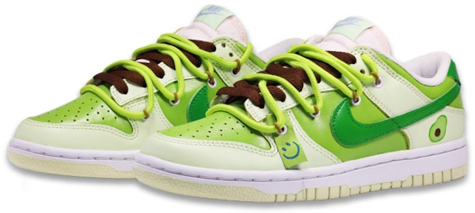 【定制球鞋】Nike Dunk Low Retro Coconut Milk 夏日酪梨 解構做舊風 復古 休閒 低筒 板鞋 男款 綠色 Lookbook 【定制球鞋】Nike Dunk Low Retro Coconut Milk 夏日酪梨 解構做舊風 復古 休閒 低筒 板鞋 男款 綠色