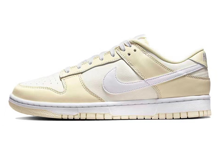 Cheap 【定制球鞋】Nike Dunk Low Retro Coconut Milk 夏日酪梨 解構做舊風 復古 休閒 低筒 板鞋 男款 綠色