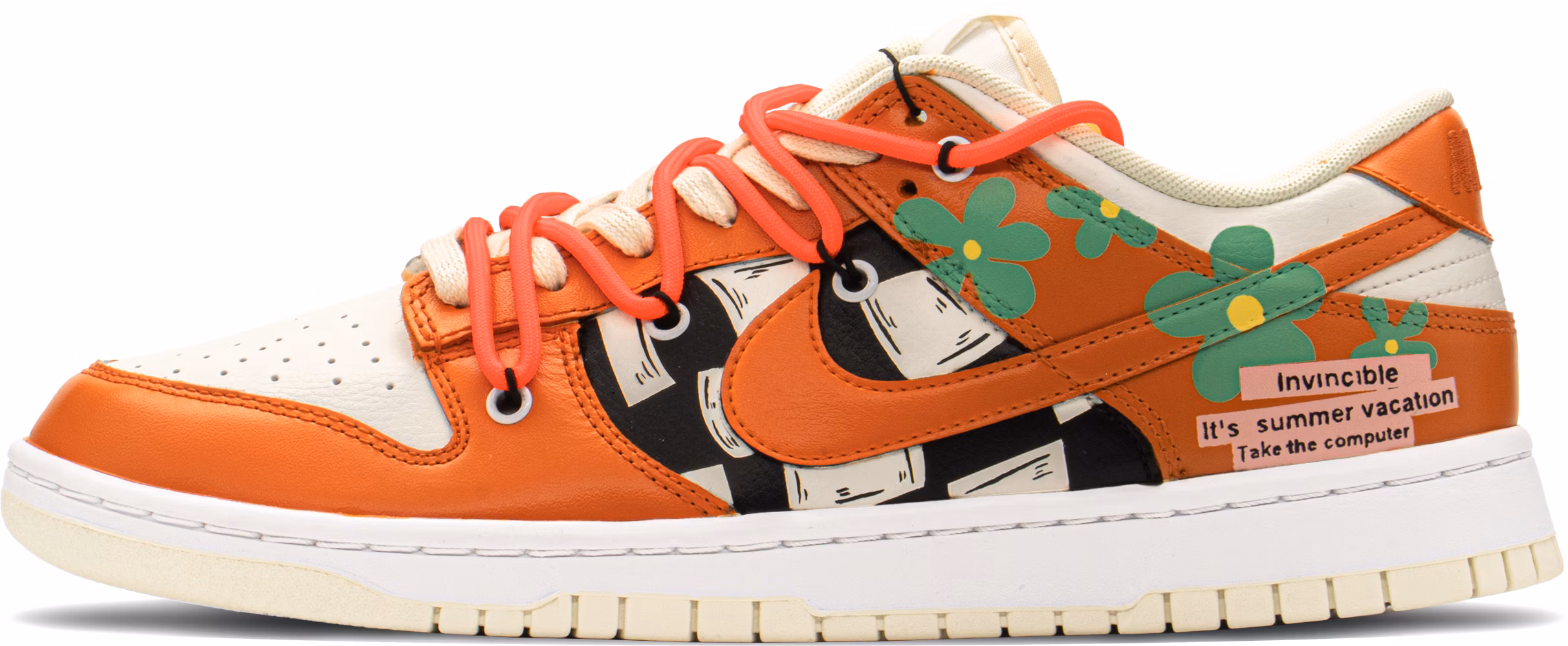 custom-shoes-nike-dunk-low-retro-summer-checkered