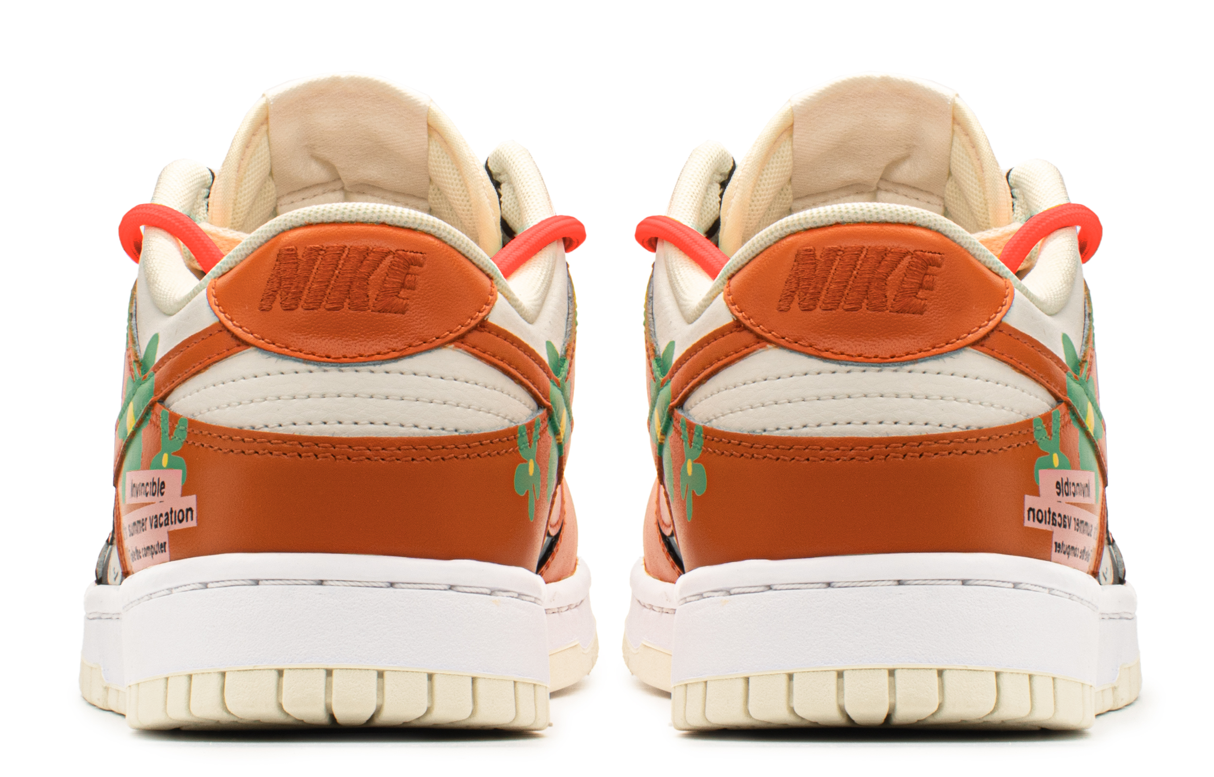 Shop 나이키 덩크 로우 레트로 '썸머 체크' (커스텀) DJ6188-100(TeamA-DK扣碎黑白格S-BOX)