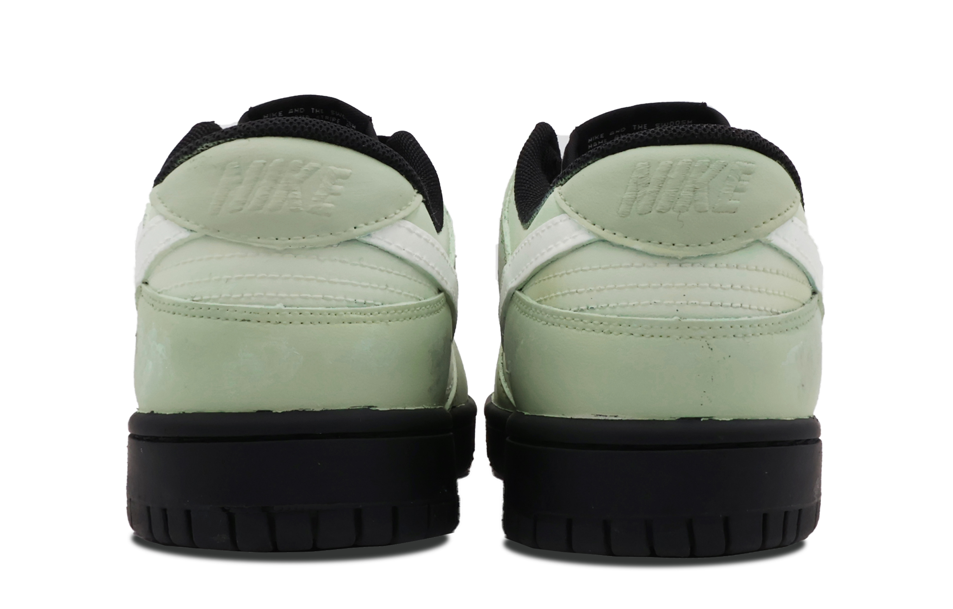 Shop 나이키 덩크 로우 레트로 '썸머 그린' (커스텀) DD1391-100(Team53-椿蔗男款)