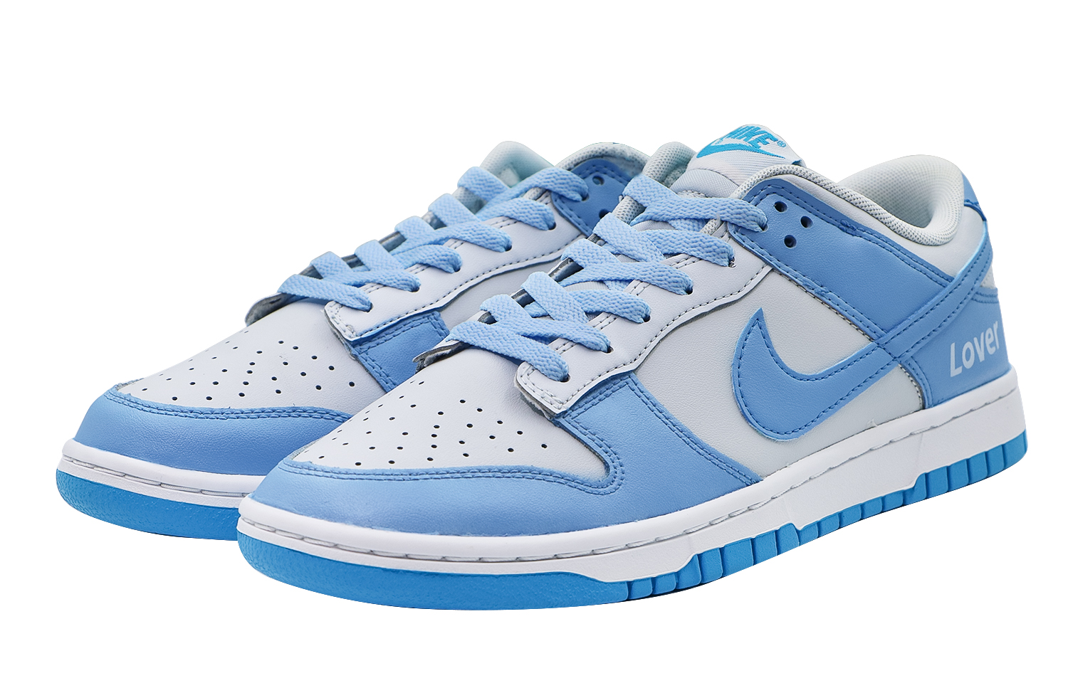 Lookbook [Kasut Tersuai] Nike Dunk Low Retro 'Pencinta Musim Panas Biru Kelabu' DV0831-001(Team48-夏日情人)