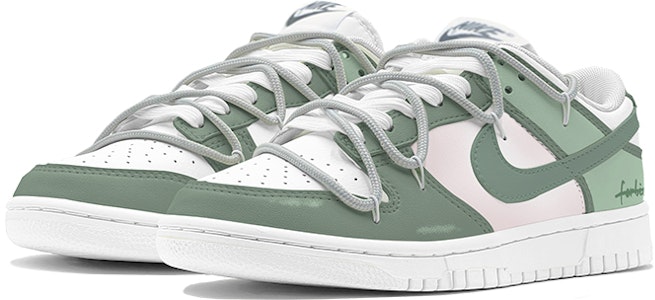 나이키 덩크 로우 레트로 '썸머 말차' (커스텀) DJ6188-101(TeamS-夏日抹茶男) Lookbook 나이키 덩크 로우 레트로 '썸머 말차' (커스텀) DJ6188-101(TeamS-夏日抹茶男)