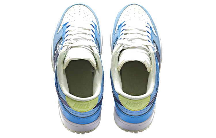 Shop [Kasut Custom] Nike Dunk Low Retro 'Summer Wave Tie-Dye' DJ6188-100(Team10-男款夏日浪花)