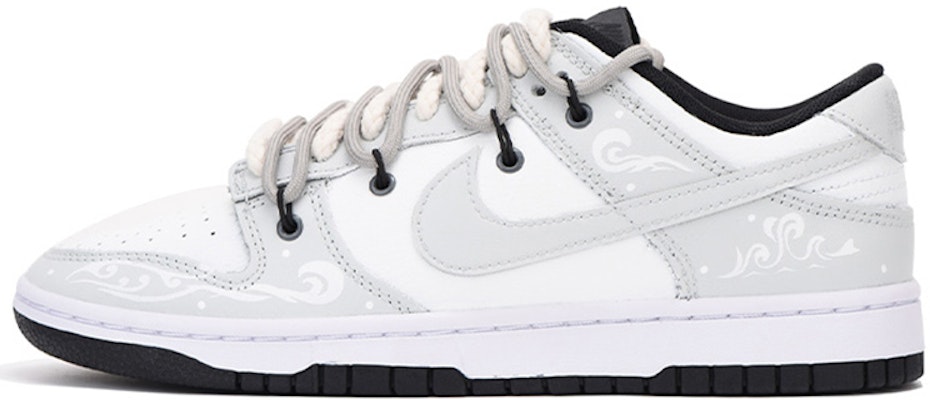 【カスタムシューズ】ナイキダンクロー レトロ「サマーウェーブ - グレー/ホワイト」 DJ6188-002(Team拾伍-男款海浪S-BOX) Buy 【カスタムシューズ】ナイキダンクロー レトロ「サマーウェーブ - グレー/ホワイト」 DJ6188-002(Team拾伍-男款海浪S-BOX)